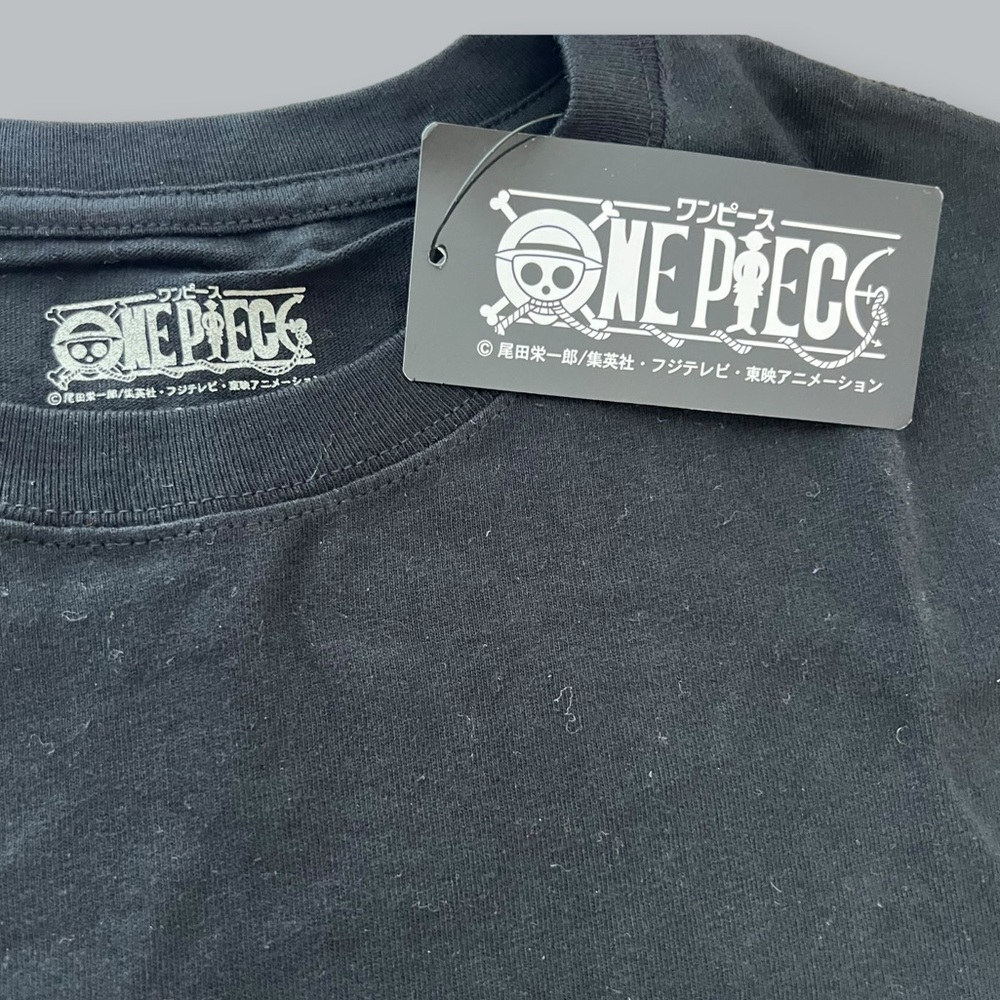 One Piece Luffy Anime Manga Unisex Adult Size M Black Hokkaido New short sleeve - Picture 6 of 9